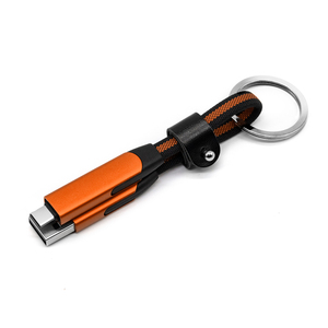 热门产品<span class=keywords><strong>USB</strong></span> c型电缆钥匙扣商务礼品智能手机配件
