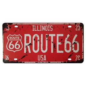 <span class=keywords><strong>Nevada</strong></span> Route Rt 66 <span class=keywords><strong>Custom</strong></span> Uw Tekstontwerp Gepersonaliseerde Souvenir Kentekenplaat Nieuwigheid Metalen Aluminium Auto Nummerplaat - Product Image 2