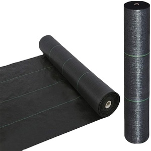 <strong>Tree</strong> Protector Weed Mat Agriculture Plastic <strong>Net</strong> Anti Weed Mat Weed Barrier Fabric Black Dust Control Ground <strong>Cover</strong> - Product Image 1