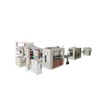 Guangdong Foshan Manufacturer 7 Line Facial Tissue <strong>V</strong> <strong>Interfolded</strong> Machine with Glue and Embossing - Product Image 1