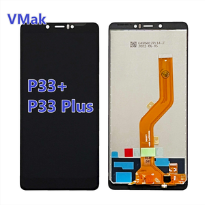 อะไหล่ประกอบแผงดิจิไทเซอร์หน้าจอสัมผัสสำหรับ itel P33 + จอแสดงผล LCD - Product Image 1