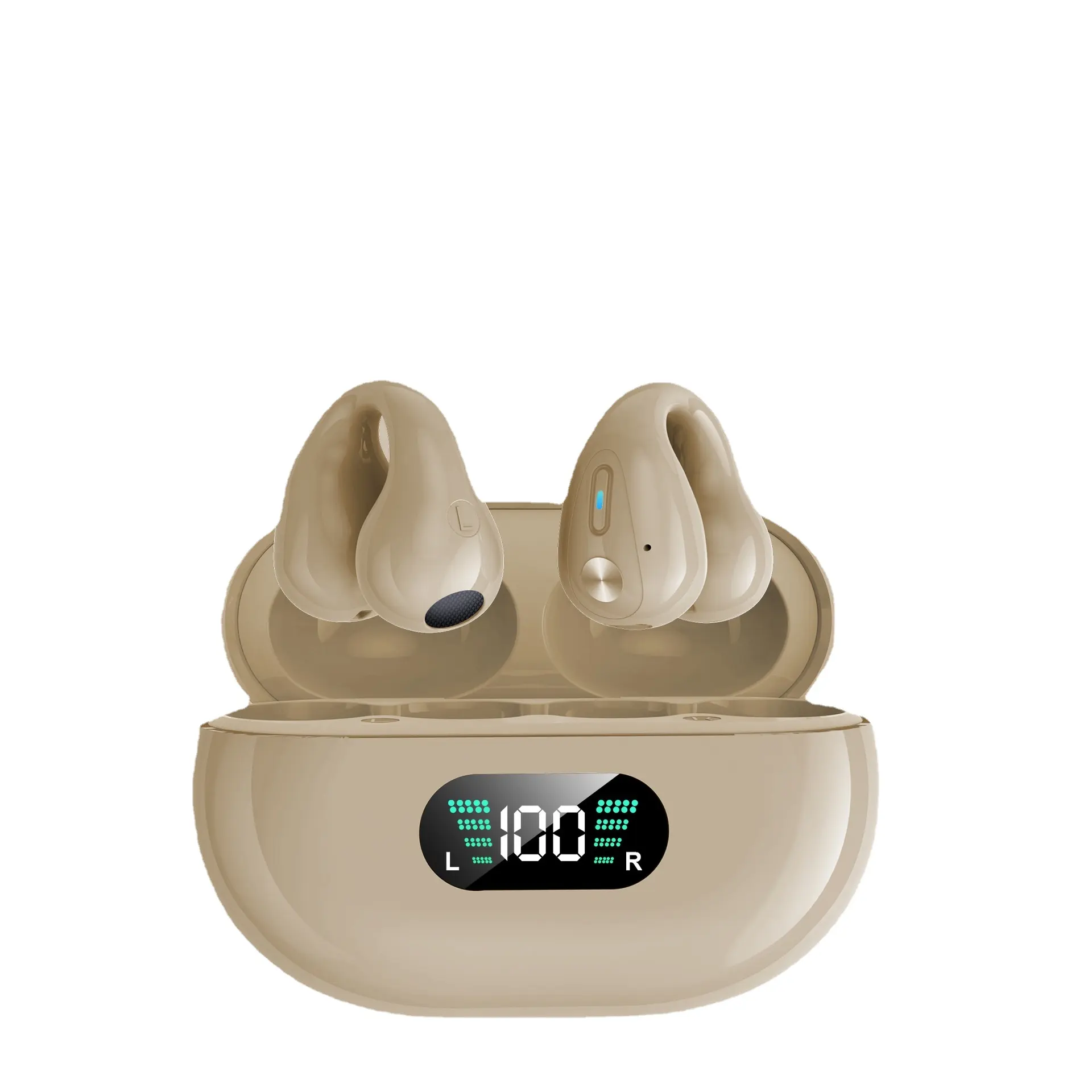 Q80 earphone nirkabel harga rendah penjualan laris 2024 anting-anting telinga inalambricos audio earphone nirkabel yyk-q80 tws Reloj earphone nirkabel