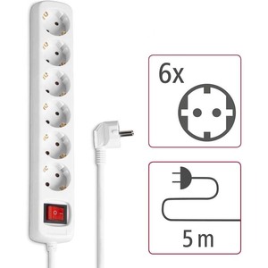 <strong>16A</strong> European Extension Safety Switch Power Strip 3way 4way 5way 6way Multiple <strong>Socket</strong> for AU UK US Plug - Product Image 3