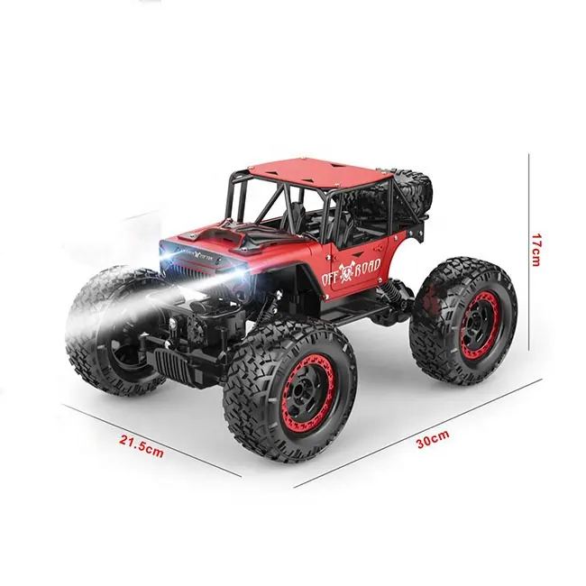 Auto Rc 1:14 auto in lega 2.4ghz 4WD veicoli fuoristrada Rock Crawler 4wd arrampicata Rc auto per bambini