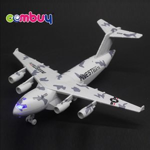 Simülasyon diecast metal modeli geri çekin ses aydınlatma oyuncak alaşım uçak - Product Image 2