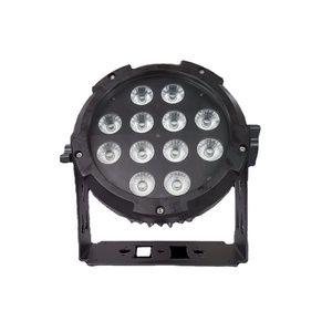 Luz Par LED plana con Control IR, DMX, recargable, inalámbrica, 6 en 1, RGBWAUV, 12x18w, IP65 - Product Image 1