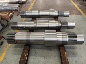 Özel dövme  yivli mil 42CrMo metal şaft - Product Image 3