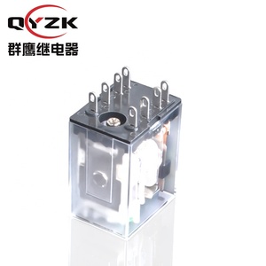 Jzx 5A Relay MY2 MY4 Coil General Purpose Industrial Use <strong>Alternative</strong> 18FF <strong>250V</strong> AC/12V DC 8-Pins Intermediate Integrity