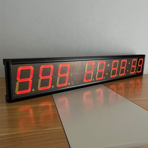Programmier bare LED Digital 4 Zoll 9-stellige Wanduhr für Groß veranstaltungen 999 Tage Countdown-Timer