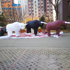 Tây Ban Nha <span class=keywords><strong>Inflatable</strong></span> bò Linh Vật Trang phục với Blower phụ kiện - Product Image 6