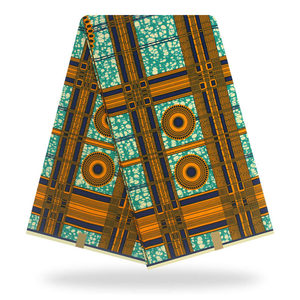 100% хлопковая восковая ткань с принтом, 24/135 г/кв. М - Product Image 4