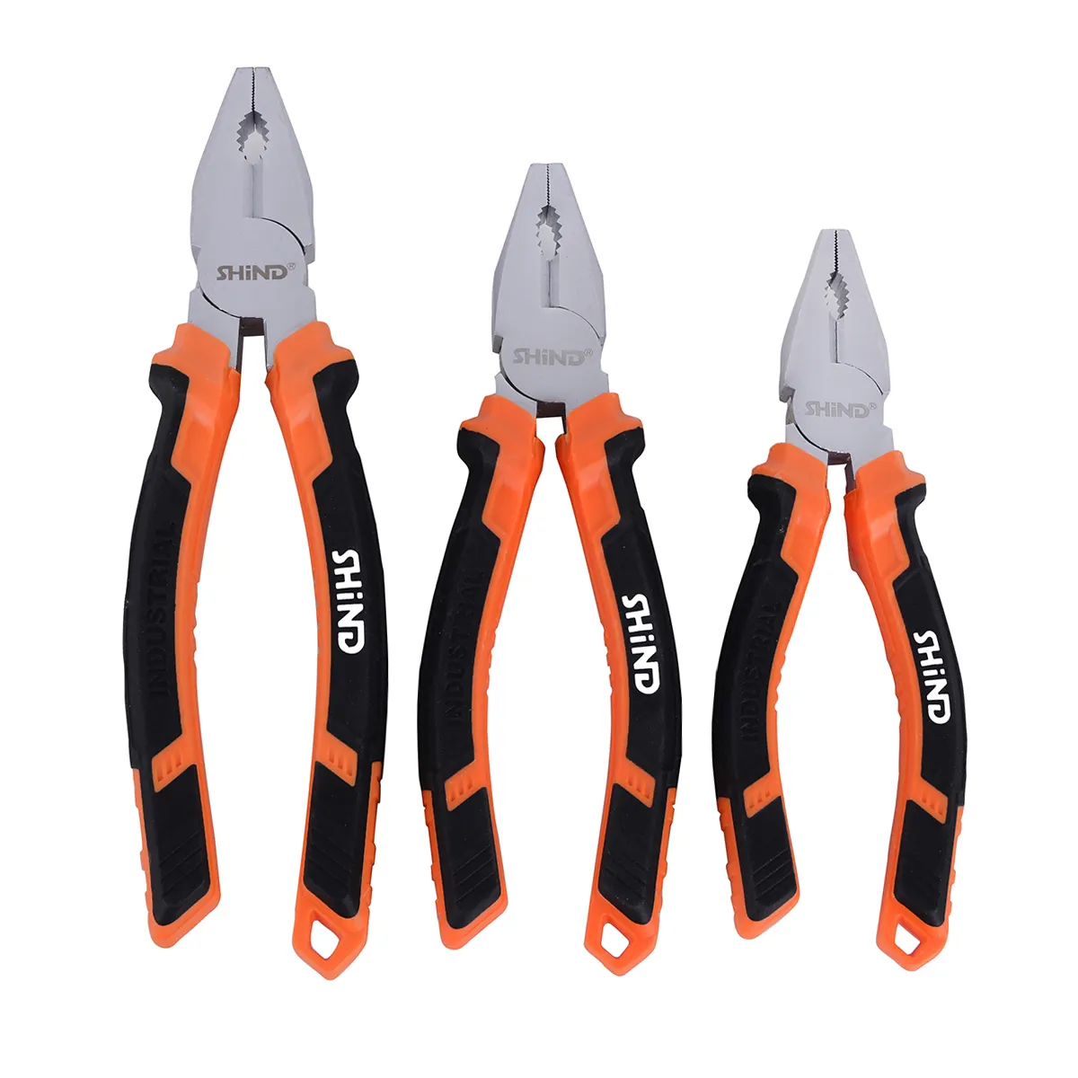 SHIND 94012-94015-94016 German Type Professional Chrome Vanadium Steel 6 Inch 7 Inch 8 Inch Combination Plier