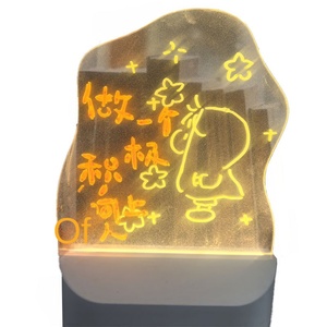 亚克力导光板带触摸控制手写留言板装饰灯礼品灯画 - Product Image 5