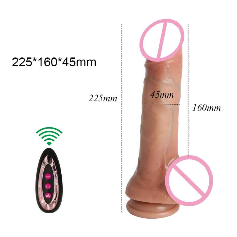 16cm+ Blue Veins Remote