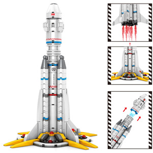 HY Toys Senbo Bausteine Navigator-Programm Stray Earth Militär fahrzeug kompatibel mit 107025 Spleiß - Product Image 4