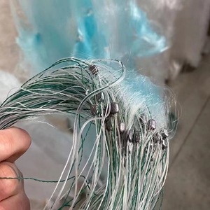 25/50/100 M 3-Lagen-Monofilament-Kiemen netz mit Schwimmer zum Angeln für Fische und Meeres lebewesen - Product Image 5