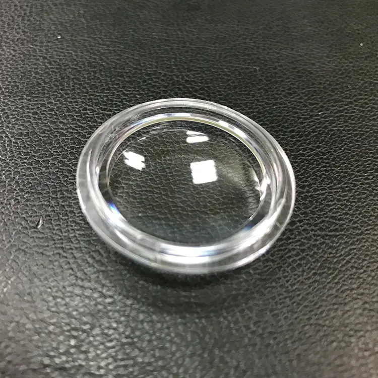 Lente de cúpula de vidrio acrílico óptico personalizada, cubierta de protección para cámara subacuática