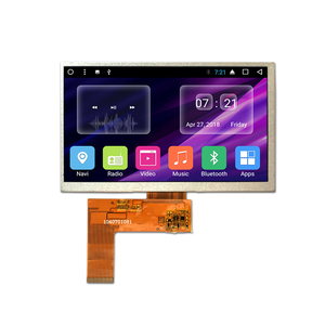 Precio de fábrica Módulo de pantalla TFT LCD de 7 pulgadas Alta resolución 800x480 Interfaz RGB 40 pines para monitor de video de automóvil - Product Image 2