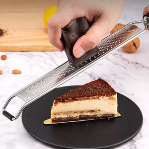 Portable Stainless Steel <strong>Zester</strong> for Fruits and Vegetables Kitchen Gadget with Iron Handle Cooking Tool Accessory for Home <strong>Use</strong> - Product Image 6