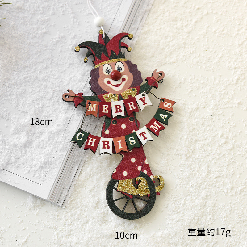Colorful clown pendant/17g