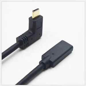 Fabrikada ücretsiz örnek özelleştirilmiş USB tip C 3.1 kablo eemark çip 90 derece sağ sol açılı - Product Image 4