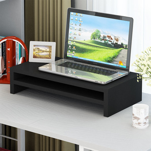 Wooden PC Monitor Riser <strong>Lap</strong> Tray Computer Laptop <strong>Table</strong> Desktop Stands - Product Image 3