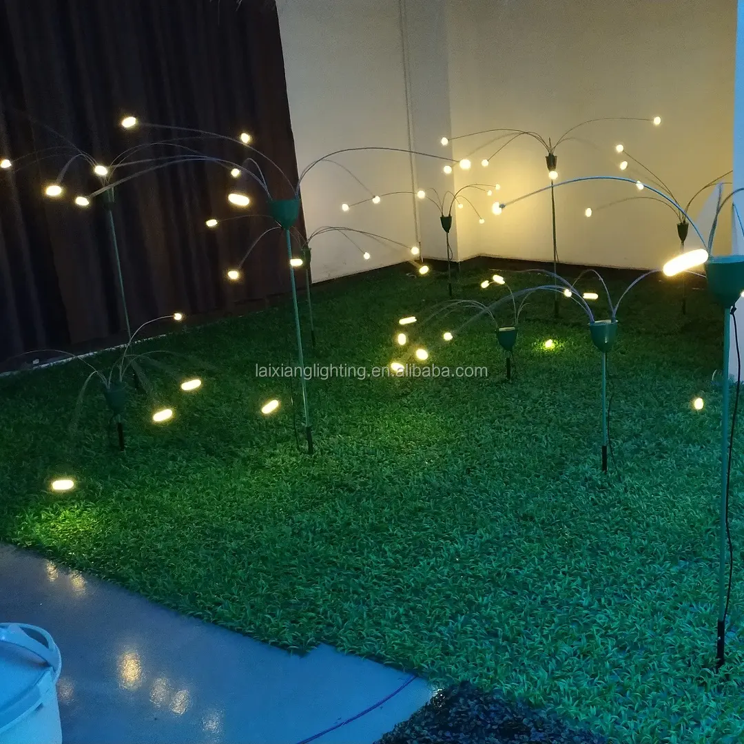 YEENOO 3 모델 반딧불 빛 모터 야외 정원 장식 크리스마스 휴일 축하 귀여운 램프 led 반딧불 조명