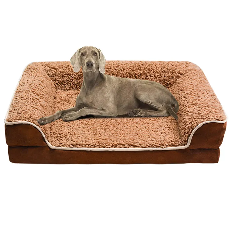 Holesale-camas desmontables y lavables para perro y gato, cojín cálido para mascotas, cama extraíble duradera para mascotas