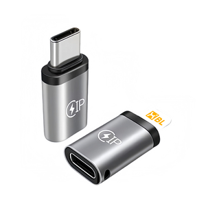 C tipi 8-pin adaptörü dişi tip C adaptörü Ios için hızlı şarj adaptörü USB C dönüştürücü - Product Image 1