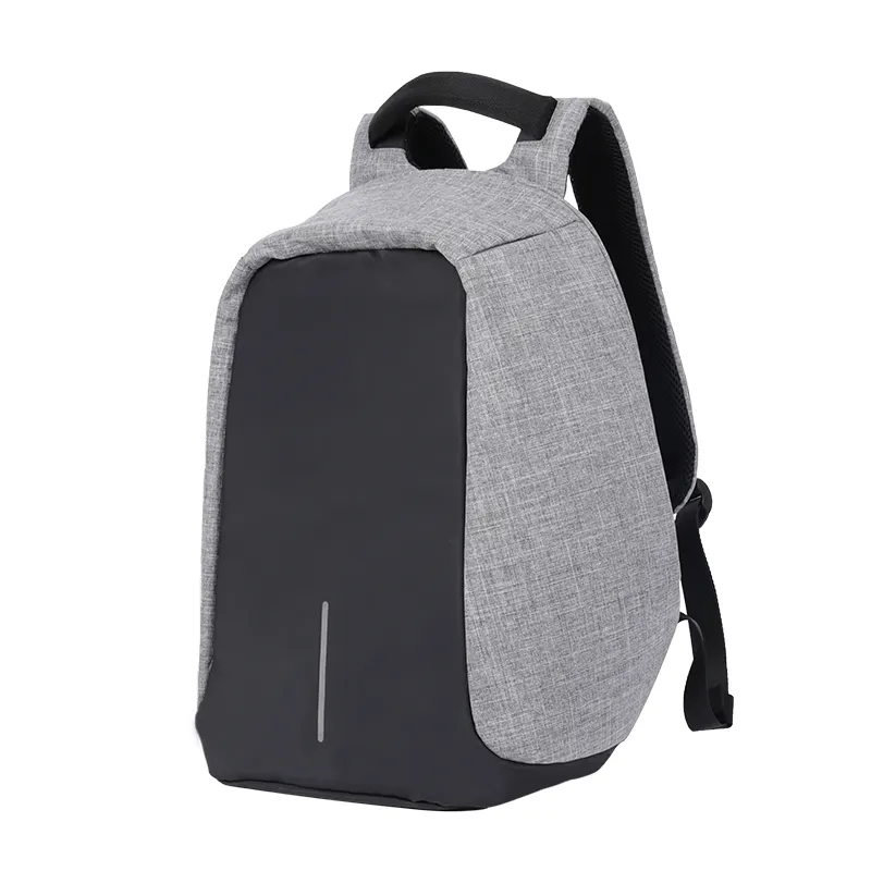 Mochila antirrobo impermeable para hombre, bolsa para ordenador portátil de viaje con carga USB, escolar para adolescentes, venta al por mayor