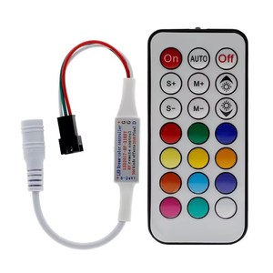 Беспроводной мини-контроллер с 21key RF пульт дистанционного управления Led Mini Dream цветной контроллер для Dream Color Pixel светодиодные полосы