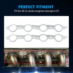 ปะเก็นท่อร่วมไอเสีย LS6 LQ9 LS3 LS2 LS1 LS เหล็กหลายชั้นสำหรับเครื่องยนต์ LS Series 4.8 5.3 5.7 6.0 6.2L - Product Image 6