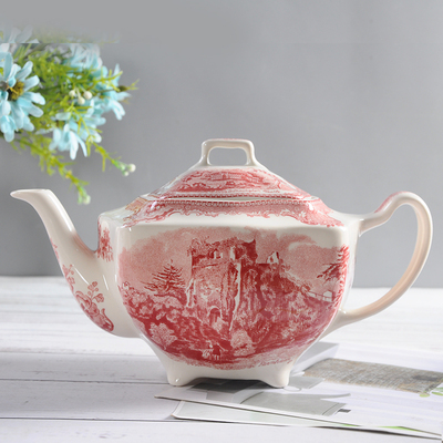 Théière rouge