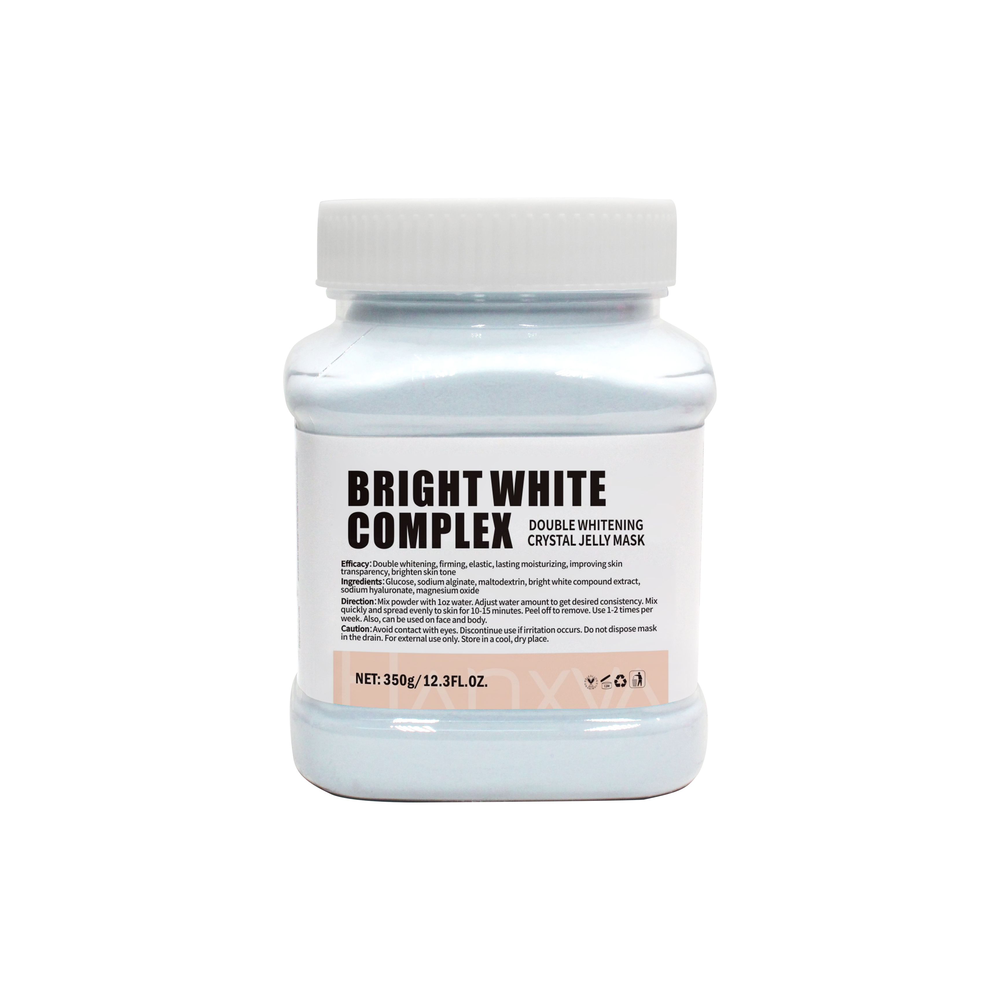 Compuesto blanco brillante