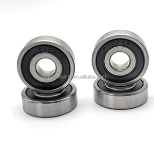 Cuscinetti sigillati in gomma nera 6200RS 10x30x9mm ad alta velocità cuscinetto a sfera profondo del motore 6200-2RS cuscinetti 6200 2RZ - Product Image 2