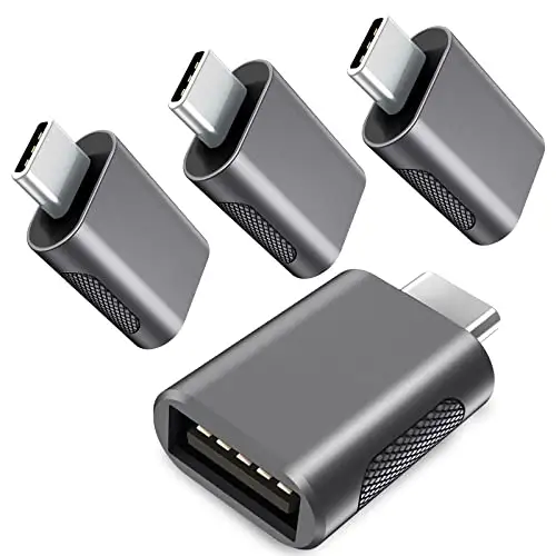 USB C to USB 3.1 Adapter Thunderbolt to USB OTG Converter for iPhone 15  MacBook  iPad  iMac and More Type C Devices Space Grey