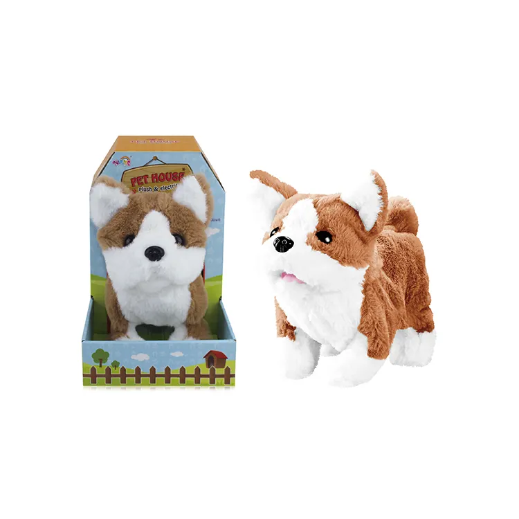 Casa di carta B/O Pet Dog Toys peluche elettronico Pet Car Toy