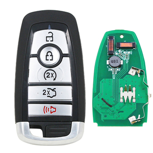 Ford Edge Fusion 2017 2018 Expedition Explorer 2018 2019 315MHz ID49チップFCC ID: M3N-A2C93142600用の5ボタンスマートリモートキー - Product Image 1