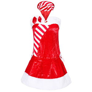 Phụ Nữ Cosplay Khiêu Dâm Ăn Mặc Giáng Sinh Hiệu Suất Sân Khấu Mặc Thanh Lịch Ưa Thích Trang Phục - Product Image 2
