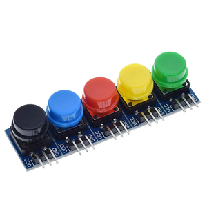 12 X12MM Big Key Modul Big Button Modul Licht Touch Switch Modul mit Hut High Level Ausgang für Arduino oder Raspberry Pi 3