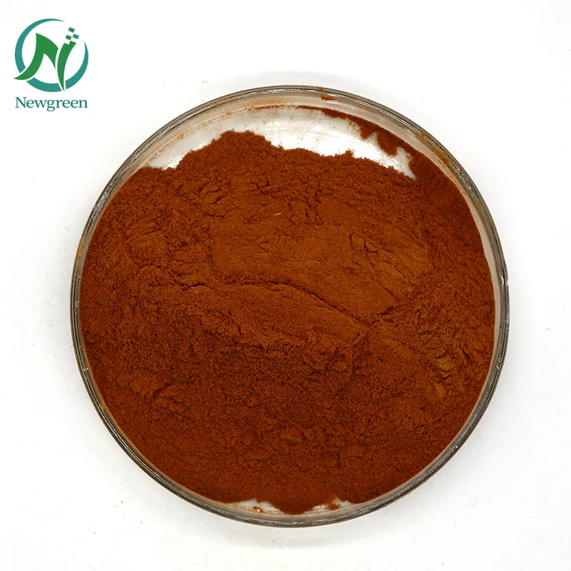 Newgreen suministro natural soluble en agua fucoxantina Wakame extracto en polvo Wakame polvo