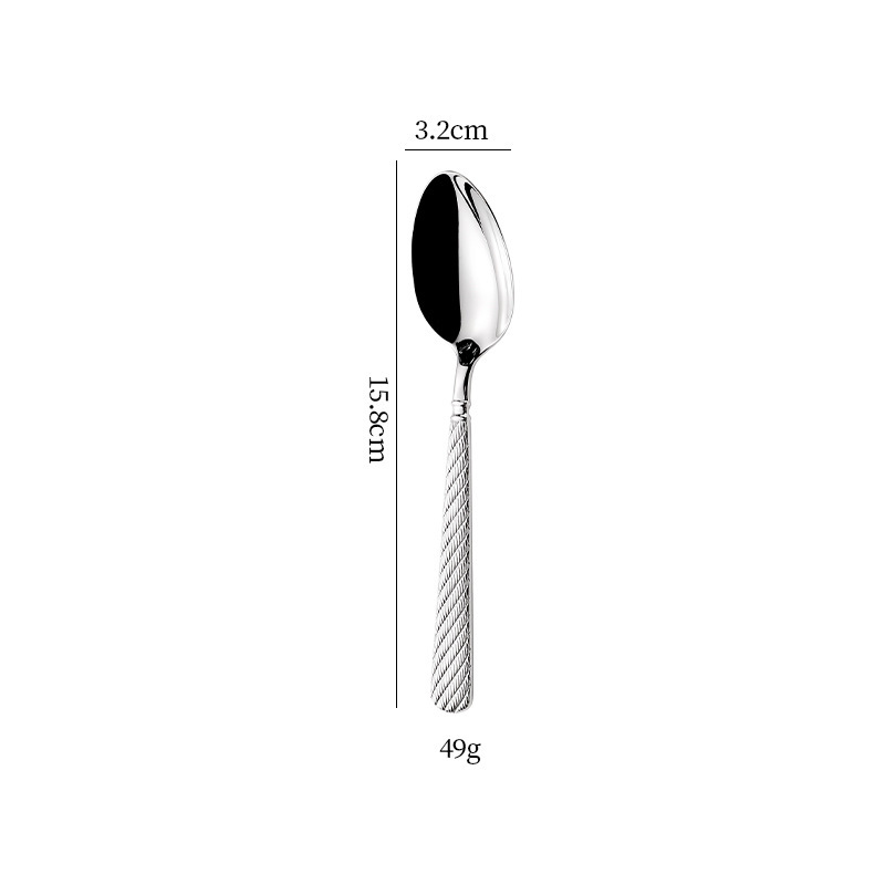 Mottled tea scoop