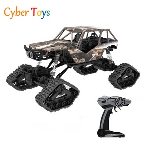 1:10 ölçekli arabalar Off-road uzaktan kumanda paletli araba kamyon 2.4Ghz 4WD güçlü yarış tırmanma arabaları - Product Image 3
