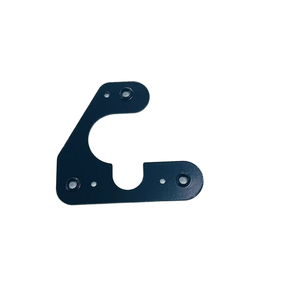 Manufacturing Custom <strong>Machine</strong> Milling Aluminium <strong>CNC</strong> Machining Stamping Parts Black Anodized Metal <strong>Connector</strong>