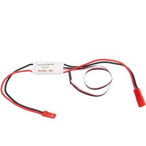 PWM 3.7-27V Input For RC FPV Drone Models Air plane RC Switch Light RC Drone Switch 30A 1-6s Electronic Switch - Product Image 1