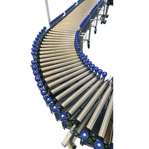 Automated Electric Powered Extensible Flexible <strong>Unloading</strong> Roller <strong>Conveyor</strong> for 50kg Bags <strong>Loading</strong> - Product Image 5