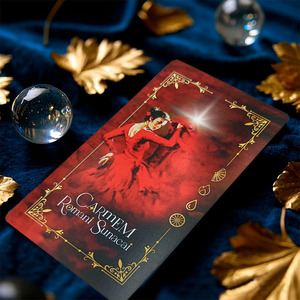 Thẻ Tarot cạnh vàng tùy chỉnh-như cartas de carmem romani sunacai - Product Image 6
