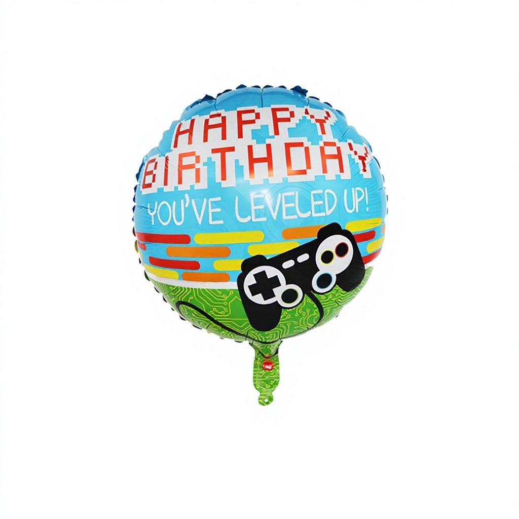 Ballon rond de contrôleur de jeu de couleur