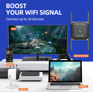 OEM/ODM PIX-LINK WR54Q 300Mbps <strong>Network</strong> Router Home Use Wired <strong>Wireless</strong> Booster Repeater with Long Range 2.4g Frequency Extender - Product Image 4