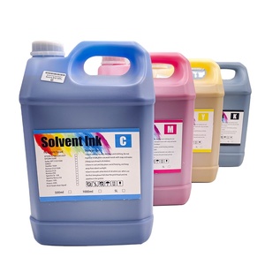 Taimes 512i溶剤インク用高速乾燥耐久性1000mlバルク供給デジタル印刷用Taimesプリンターとの高い互換性 - Product Image 2